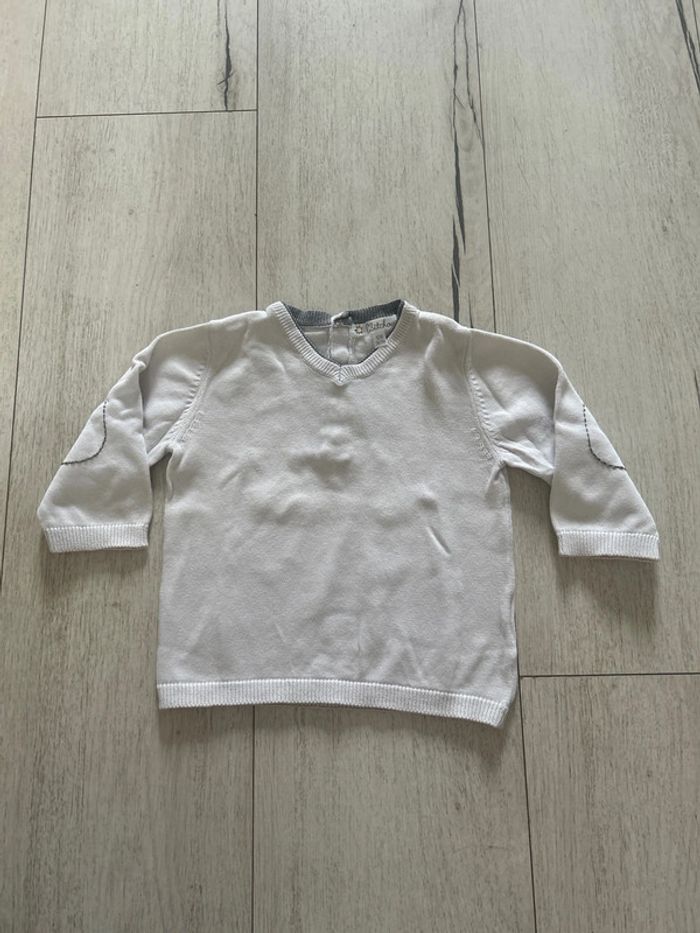 Pull blanc