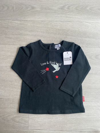 T-shirt à manches longues 18mois