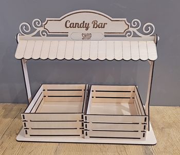 Candy Bar en bois 