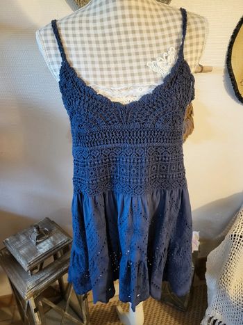 Débardeur broderie