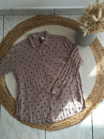 Chemise à pois