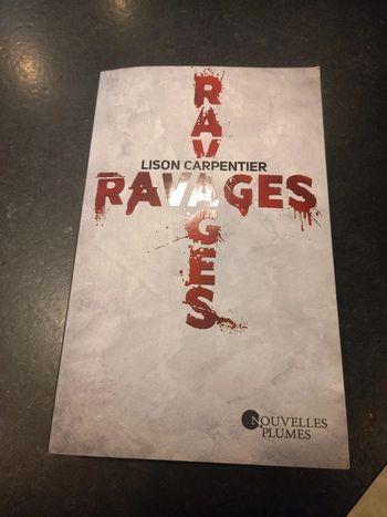 Livre Ravages de Lison Carpentier