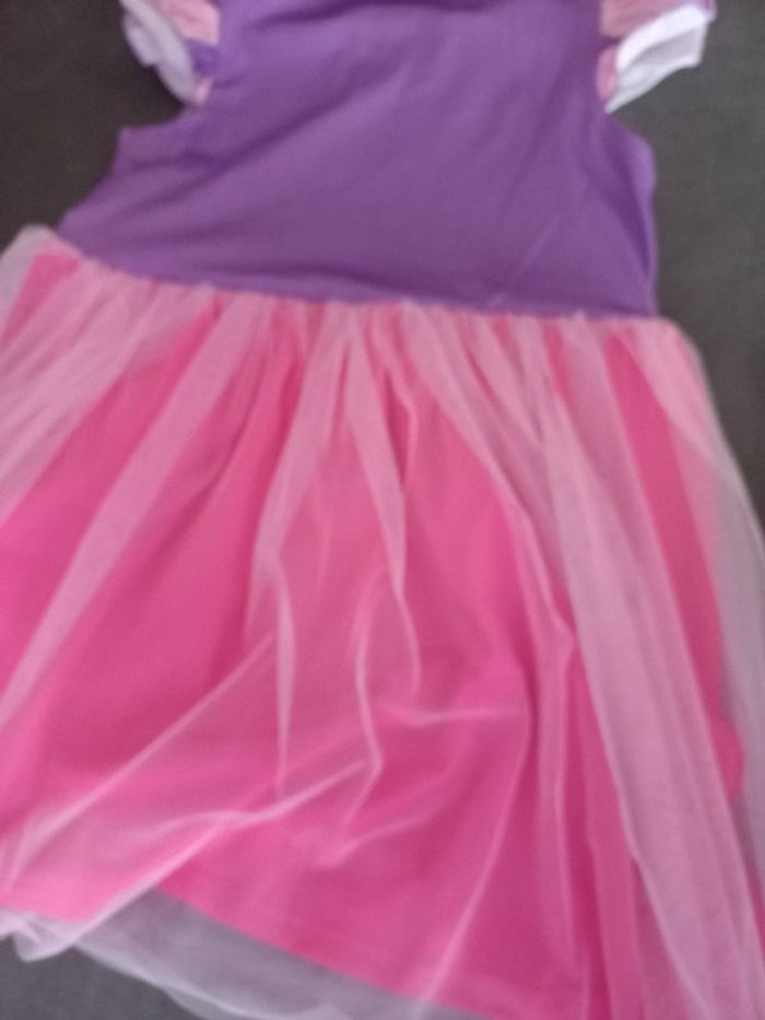 Robe déguisement raiponce princesse 4 ans - photo numéro 3