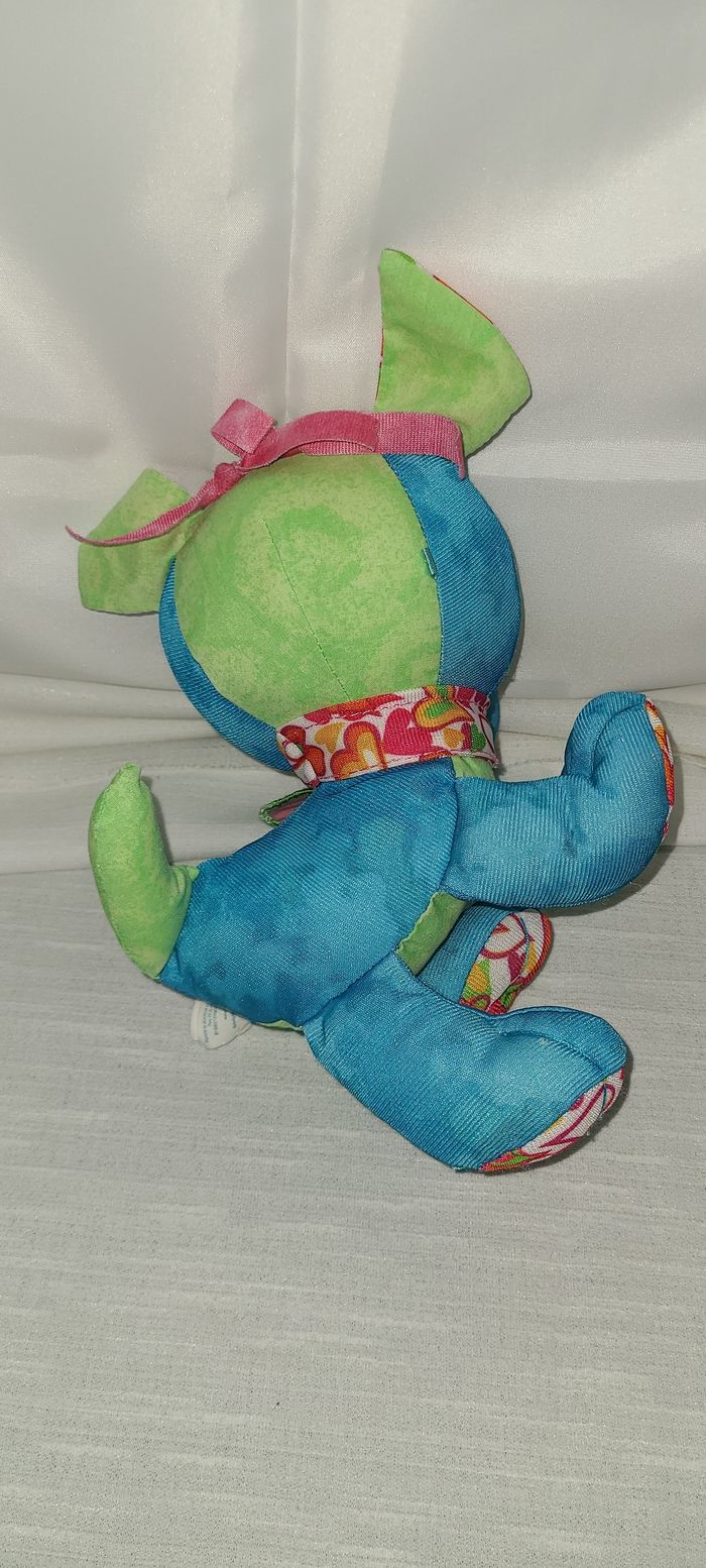 Peluche Doodle Pet bleu vert pour chien, lavable et sans marqueur - photo numéro 2