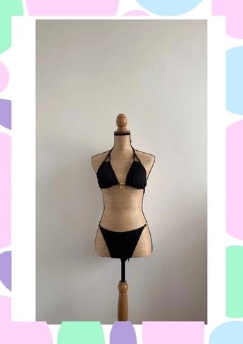 Bikini noir et doré Shein – Taille L – Neuf avec étiquette