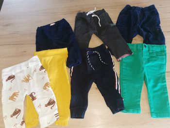 Lot pantalons garçon 6 mois 
