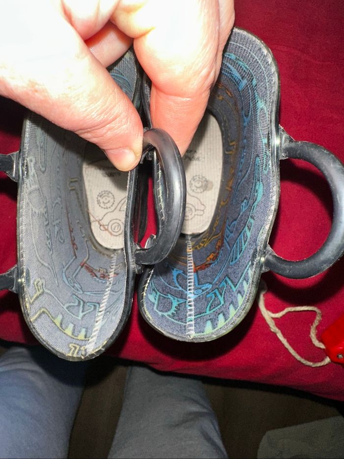 Bottes lumineuses enfant taille 27 - photo numéro 4