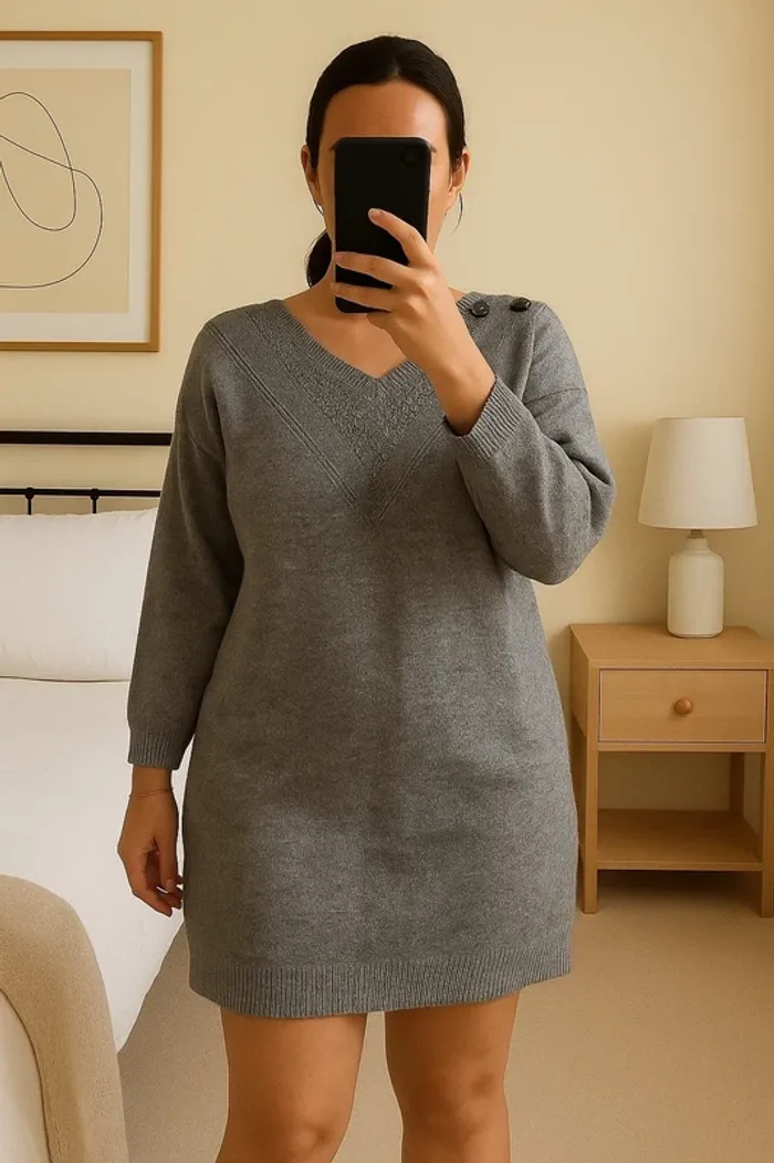 Robe pull grise Promod – Taille M - Très bon état