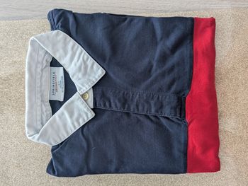 Polo rayé Springfield taille L 