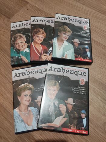 Lot 5 DVD Arabesque 