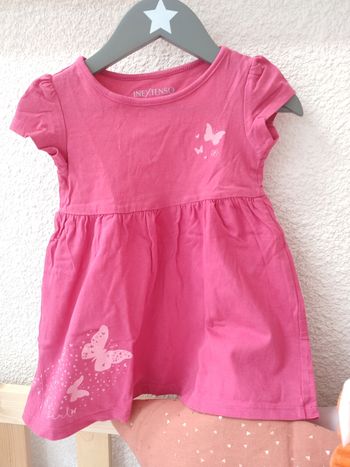 Robe - Thème papillon - 80 cm - Très bon état - In extenso