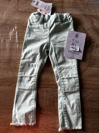 Pantalon vert d’eau TAPE À  L’œil t.24m