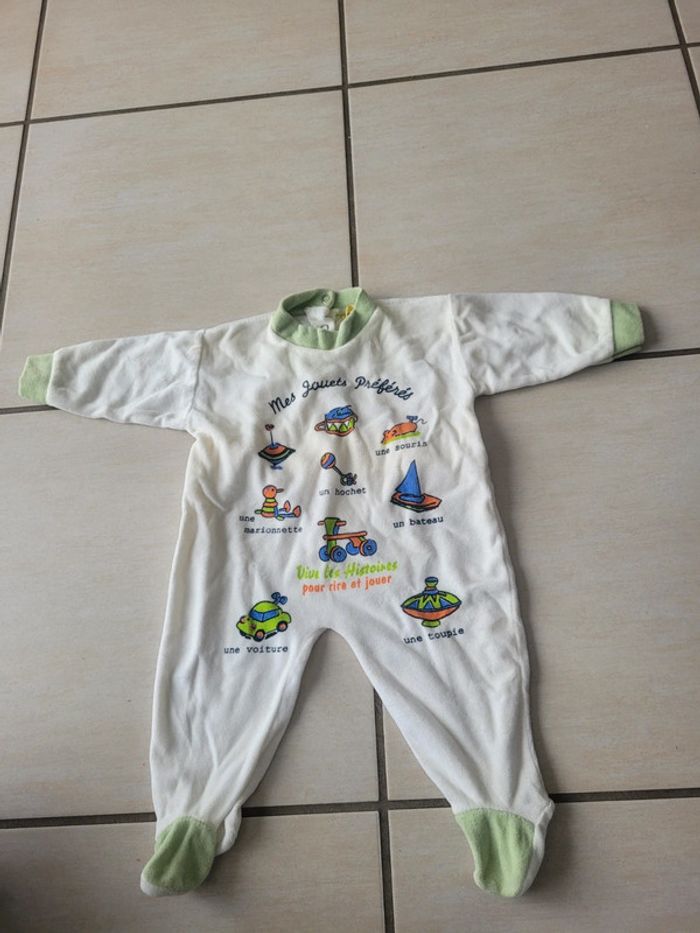 grenouillère été pyjama 3 mois