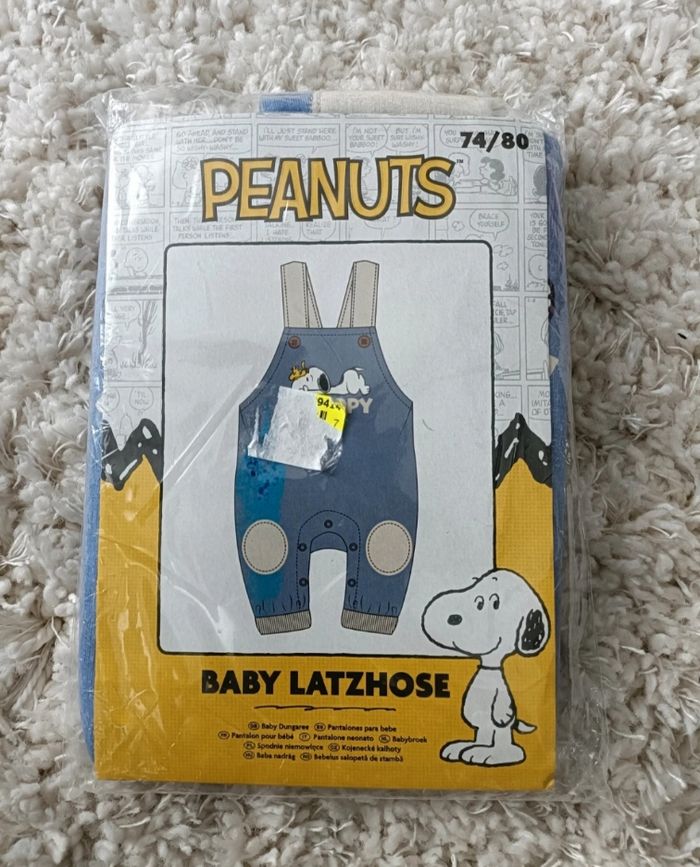 Salopette Snoopy en 74/80 cm - photo numéro 3