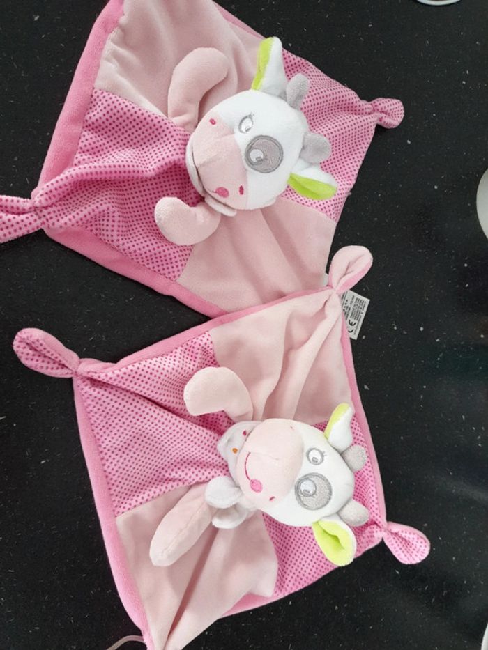 Lot de 2 doudou identiques