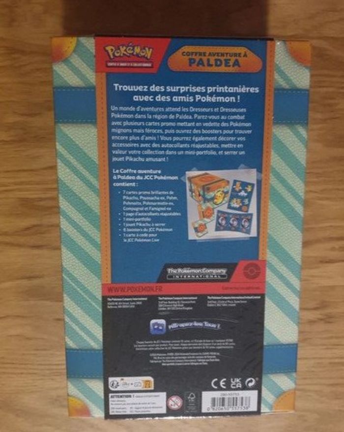 Coffret - Pokemon - Coffret Découverte Paldea Pikachu neuf scellé Fr - photo numéro 3
