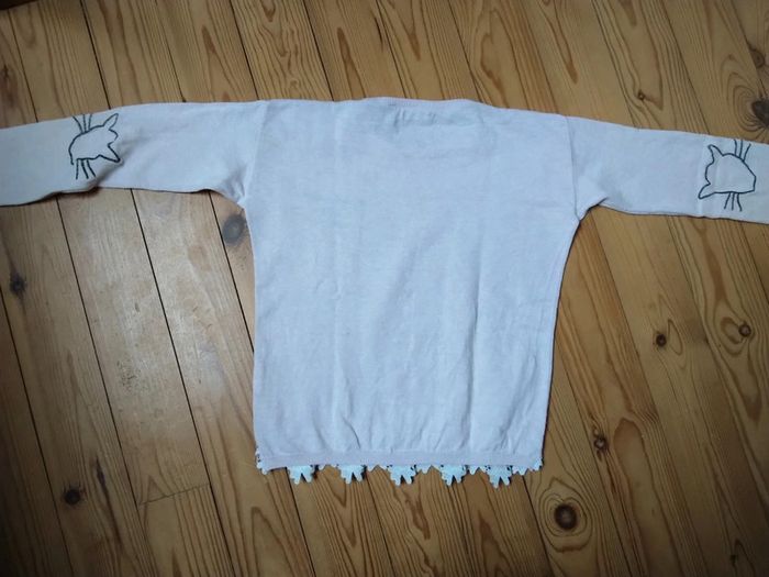 Pull chat IKKS 10 ans - photo numéro 5