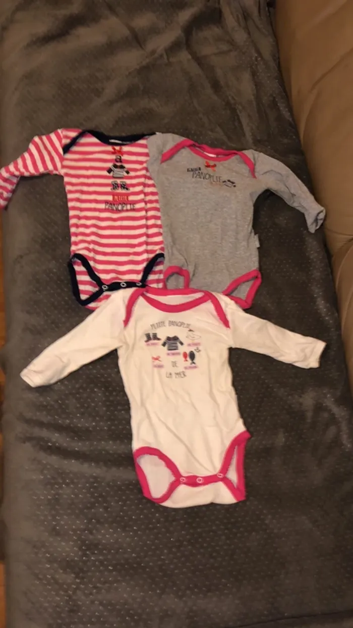 Lot de 3 body