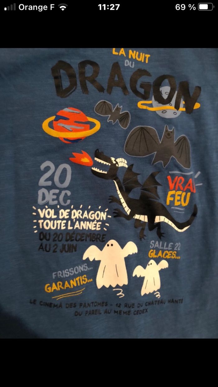 T-shirt 4 ans - photo numéro 2
