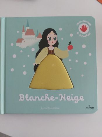 Livre à toucher Blanche Neige