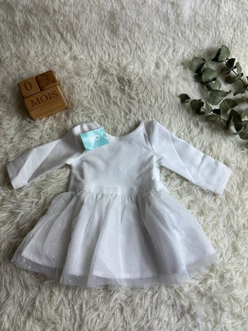 Robe de cérémonie blanche Obaibi taille 3 mois