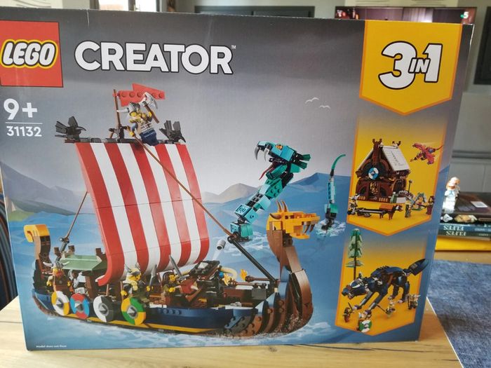 Lego creator drakar 31132