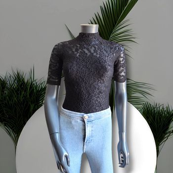 Bodies - dentelle - noir - tres bon état