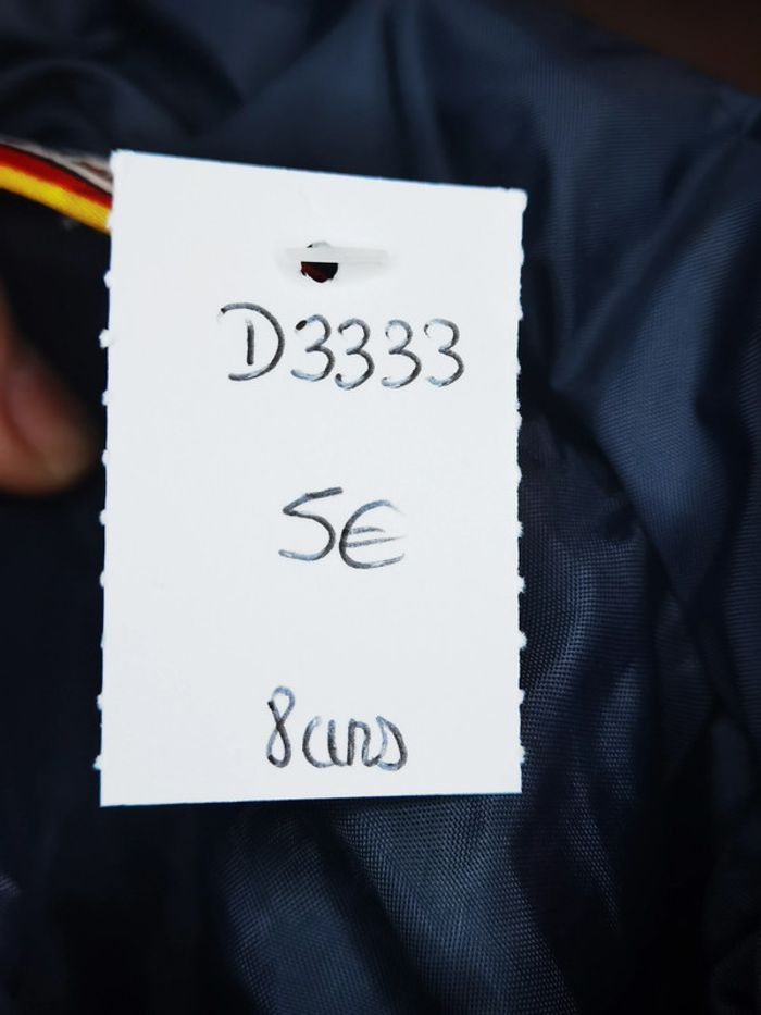 D3333 - doudoune garçon 8 ans - photo numéro 3