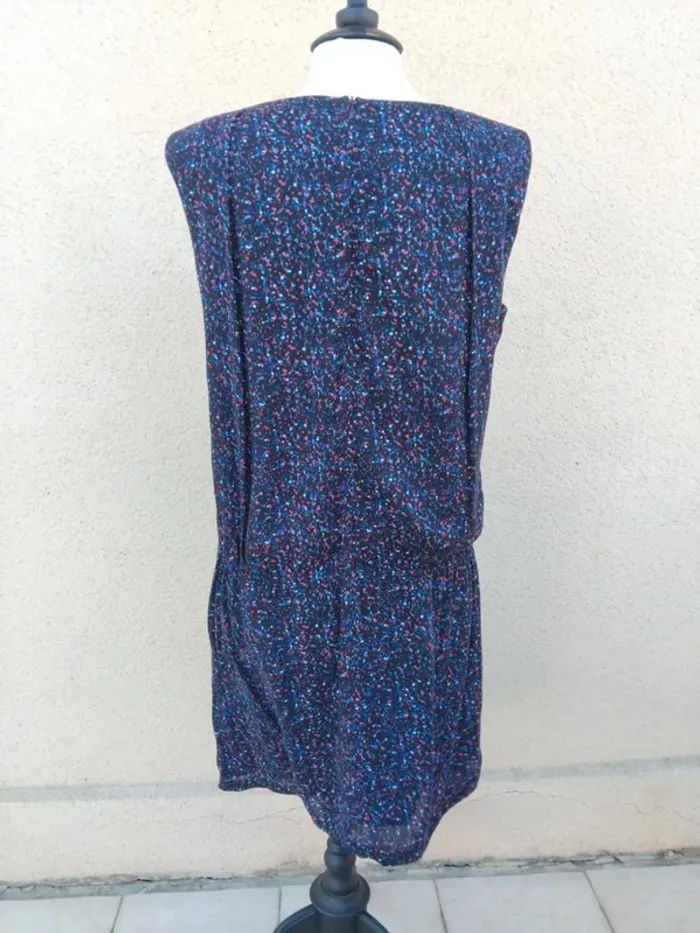 Robe  atypique Comptoir des cotonniers t42 100% viscose - photo numéro 4