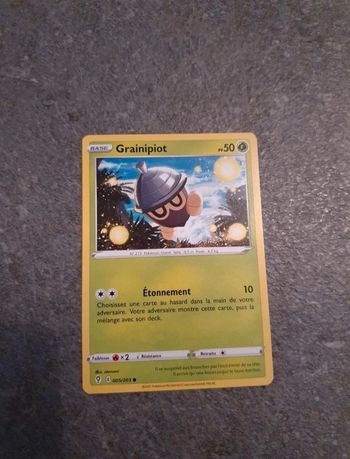 Carte Pokemon Grainipiot