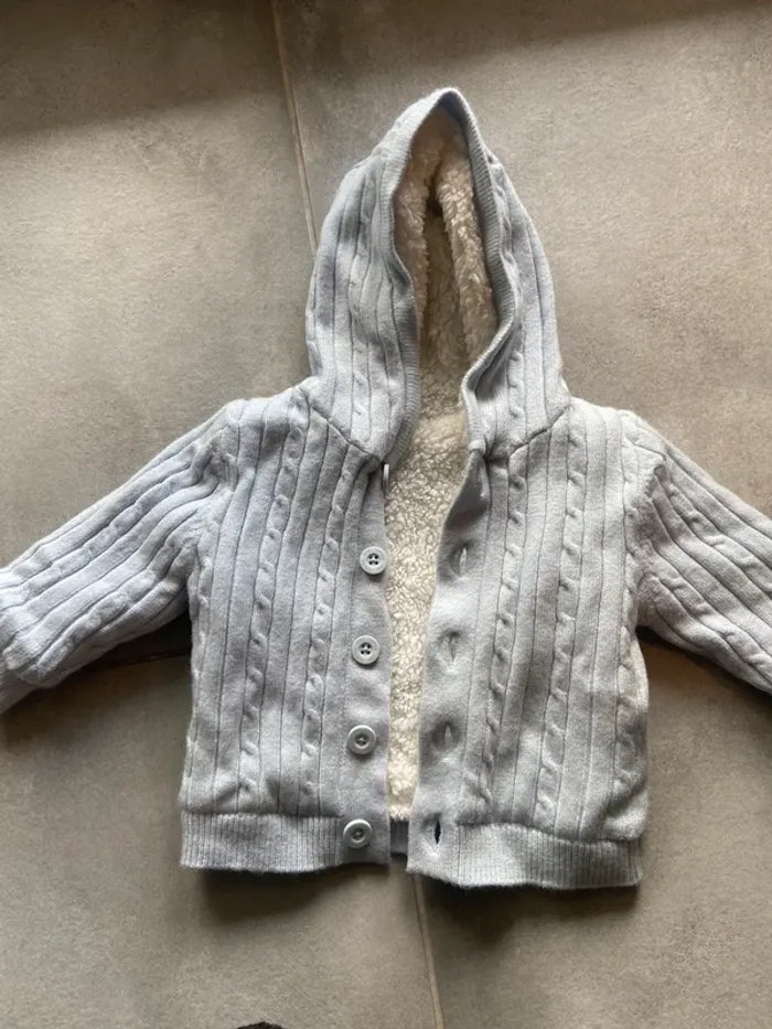 Gilet bébé chaud