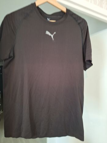 T-shirt noir puma sport