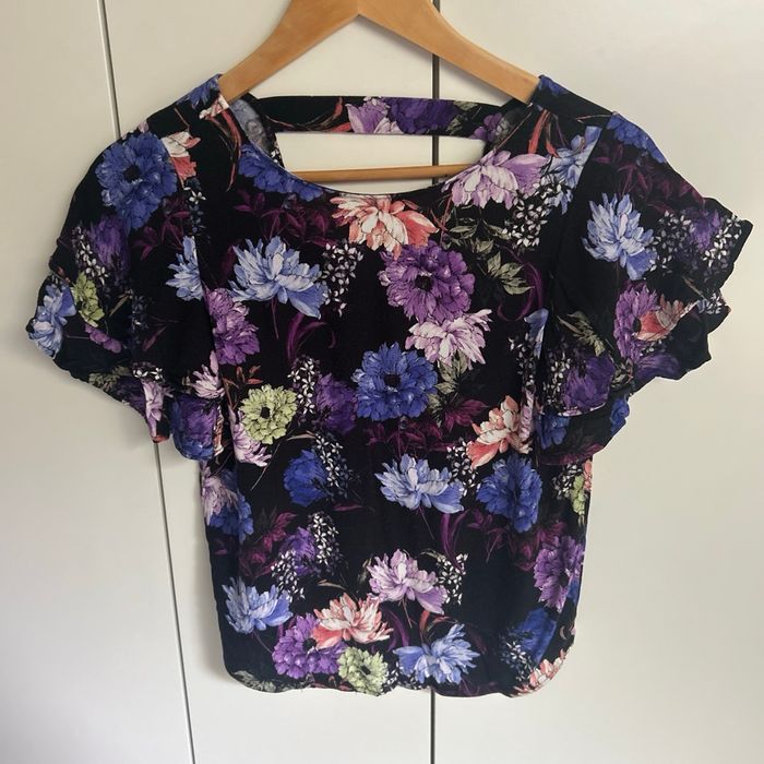 T-shirt fleurs Mango