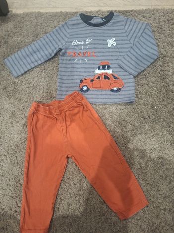 Ensemble taille 18 mois