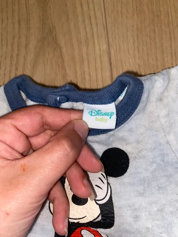 Pyjama Disney Mickey Mouse - Taille Naissance - photo numéro 5