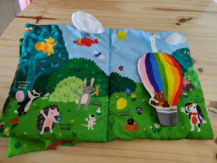 Mon premier livre animé en tissu - photo numéro 4
