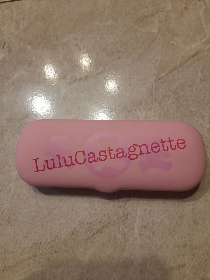 Boîte de lunettes rose enfant - photo numéro 2