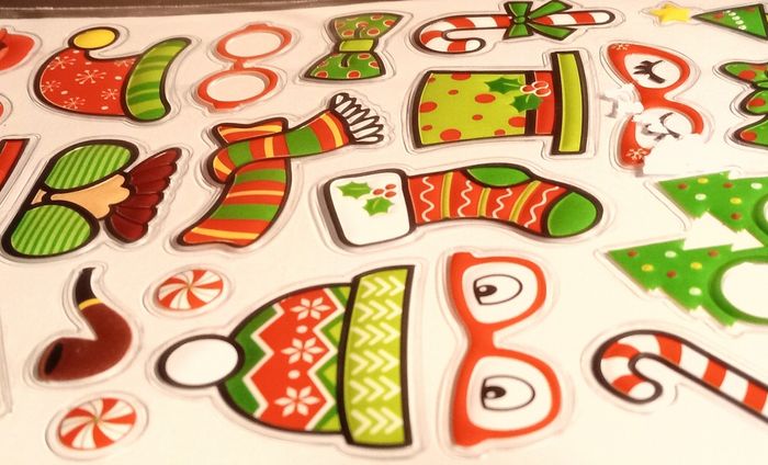 Stickers Noël relief - photo numéro 2