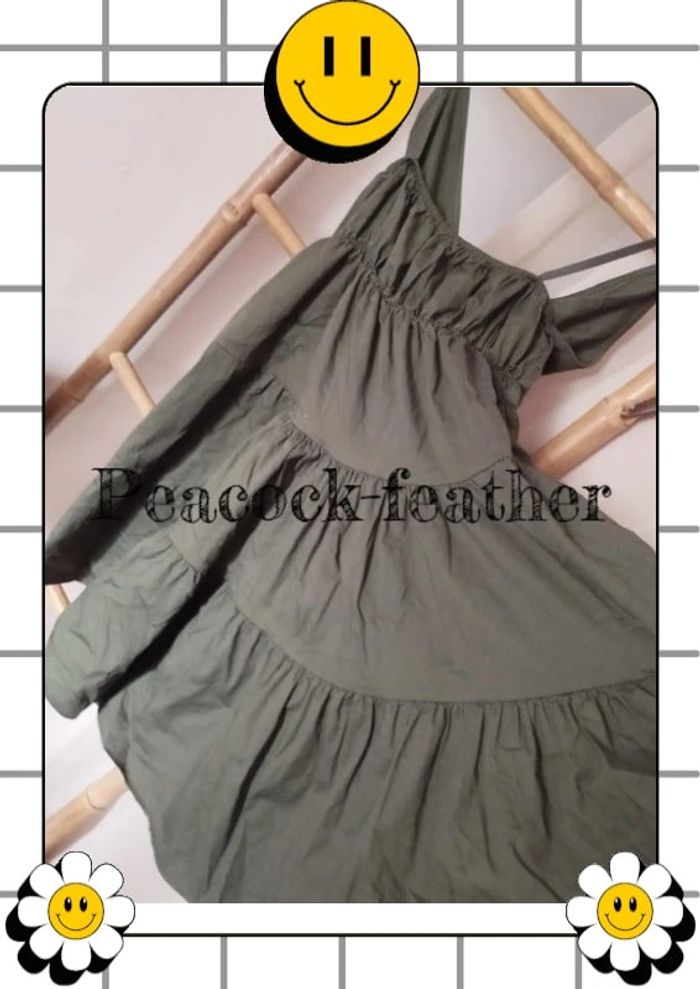 Robe kaki TU bretelles - photo numéro 5