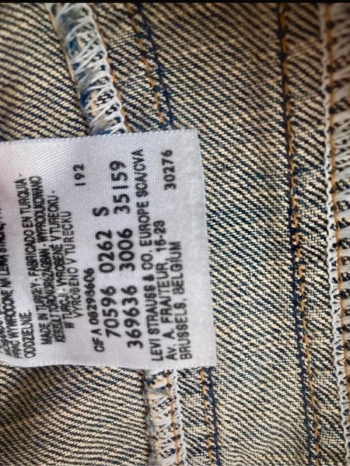 Veste en jean Levi's femme Taille S - photo numéro 5