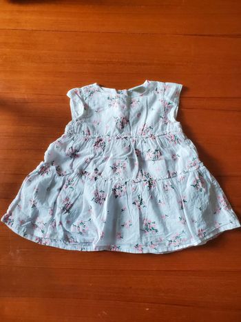 Robe fleurie légère 6mois