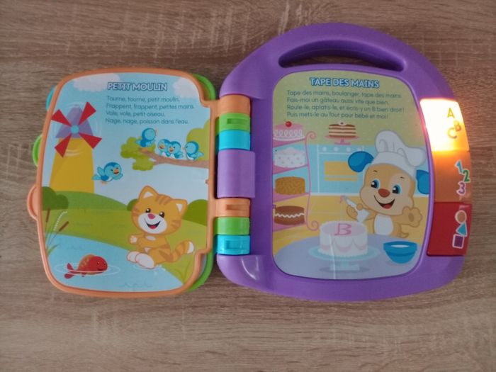 Livre interactif comptines Fisher Price - photo numéro 4