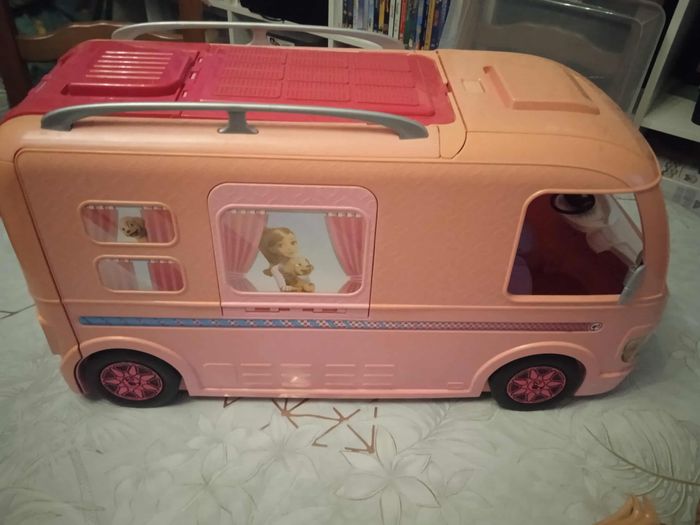Camping car barbie