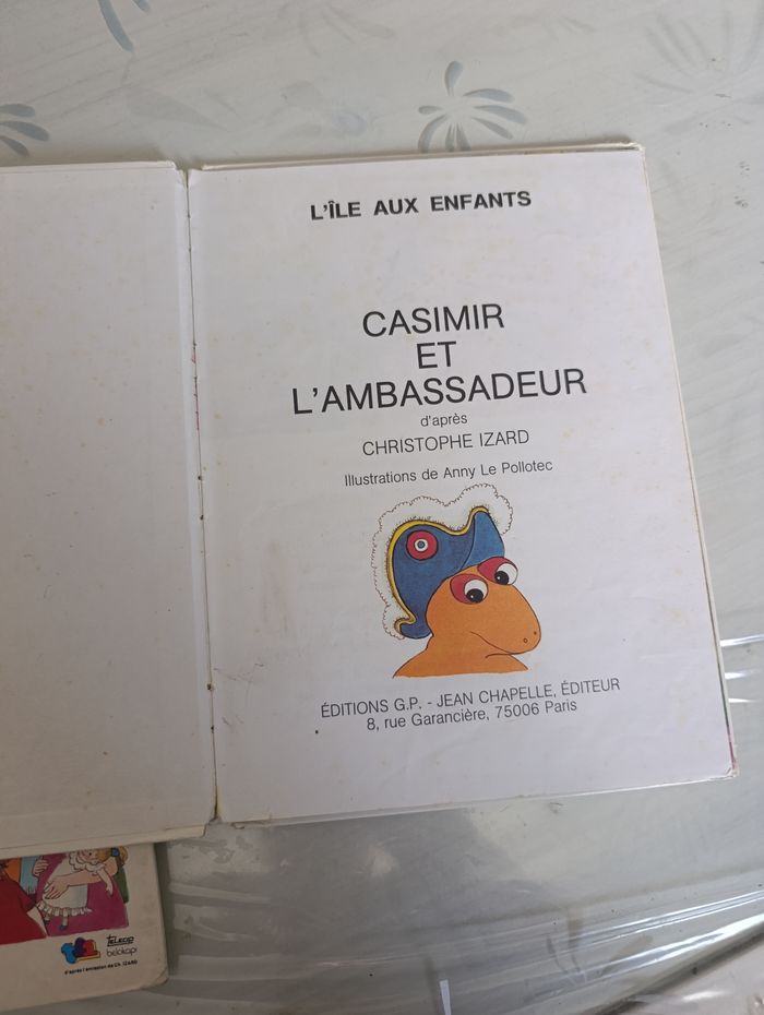 Lot de 2 livres vintage Casimir 1978 - photo numéro 8