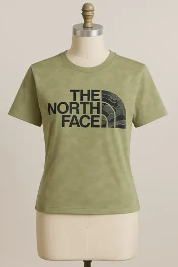 T-shirt The North Face Vert Kaki Neuf Sous Emballage - Taille XS