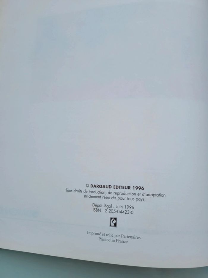 BD EO Le Saumon, tome 2, Dérives, juin 1996 (33) - photo numéro 3