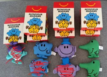Peluche monsieur madame happy meal