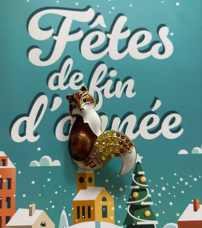 Broche,  Renard  roux - photo numéro 2