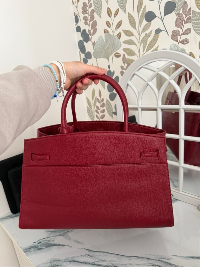 Sac DeMellier Thé Hudson Bordeaux - photo numéro 9