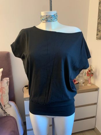 Tee-shirt publicitaire noir taille unique